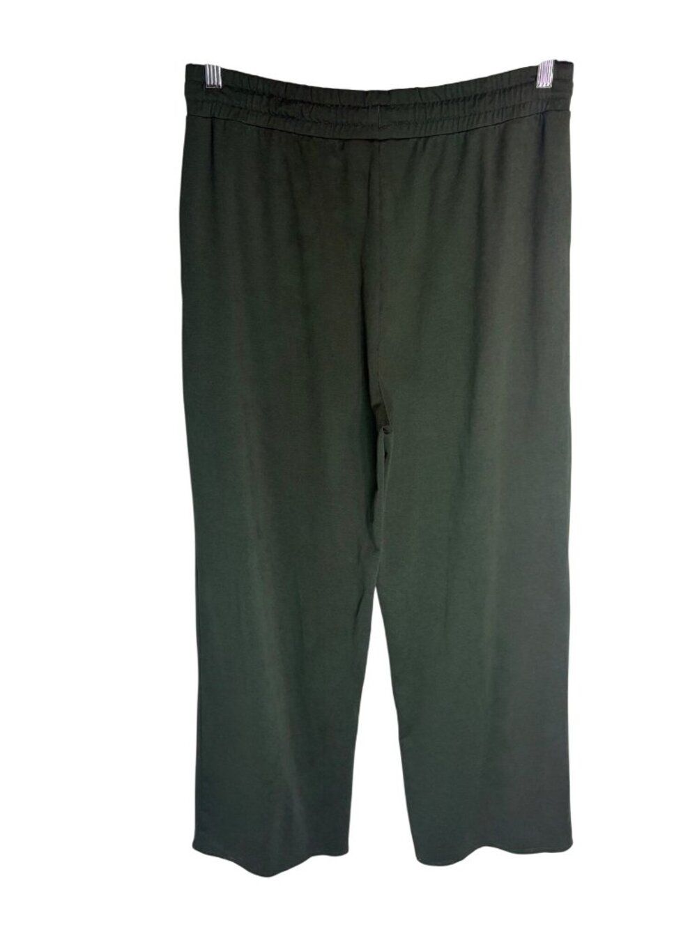 Vuori Halo Essential Wideleg Pant Heather Green-sz XL Long - Picture 8 of 8